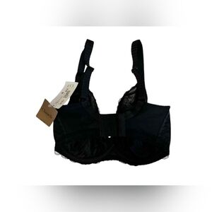 Chantelle NWT Plunge Chick Bra Black Lace Size 30H